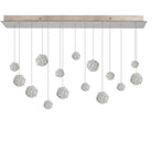 Fine Art Handcrafted Lighting - Natural Inspirations 48-Inch 15 Light Pendant - 853740-205LD | Montreal Lighting & Hardware
