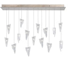 Fine Art Handcrafted Lighting - Natural Inspirations 48-Inch 15 Light Pendant - 853740-208LD | Montreal Lighting & Hardware