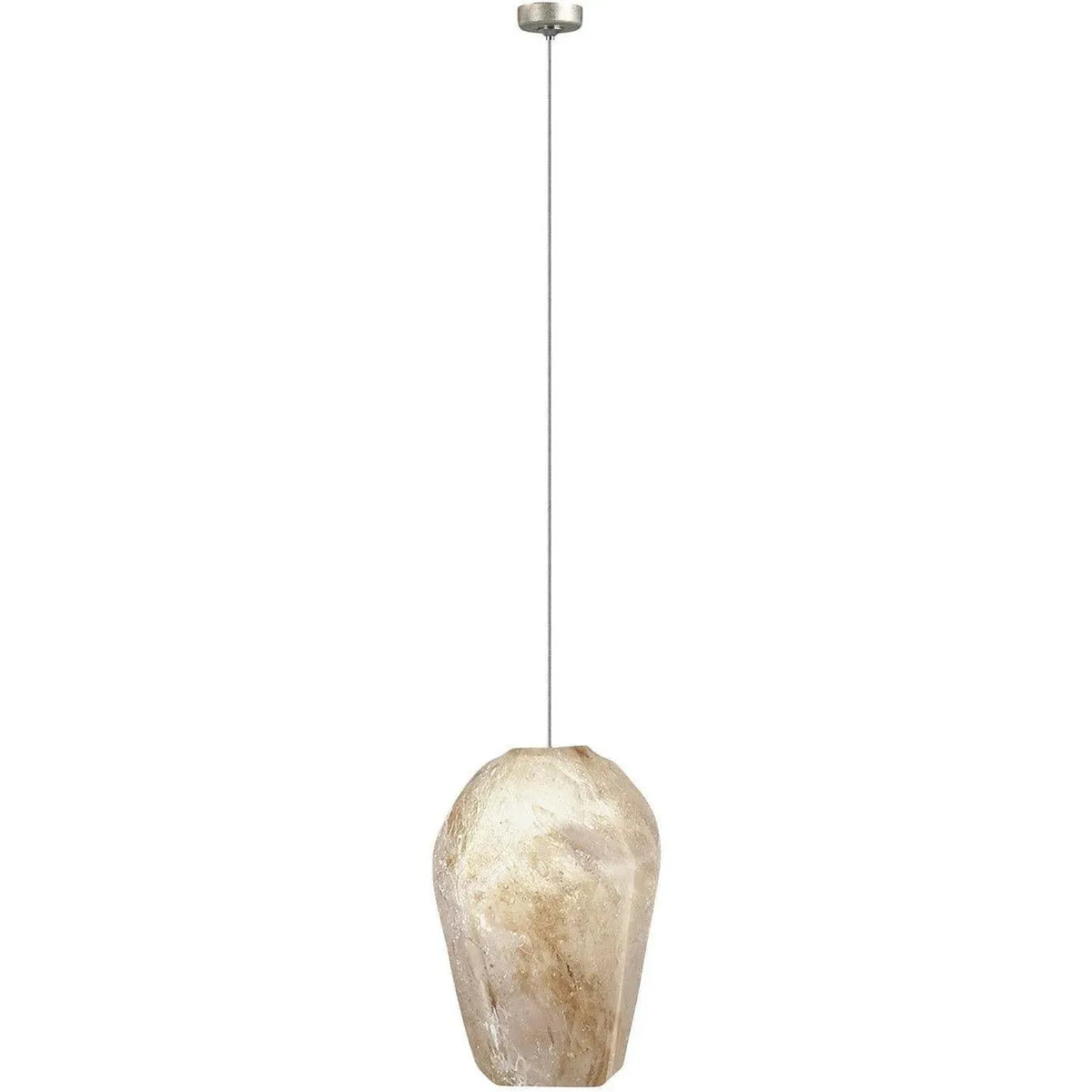 Fine Art Handcrafted Lighting - Natural Inspirations 5-Inch One Light Drop Light - 851840-27LD | Montreal Lighting & Hardware