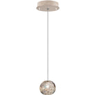 Fine Art Handcrafted Lighting - Natural Inspirations 5-Inch One Light Drop Light - 852240-206LD | Montreal Lighting & Hardware