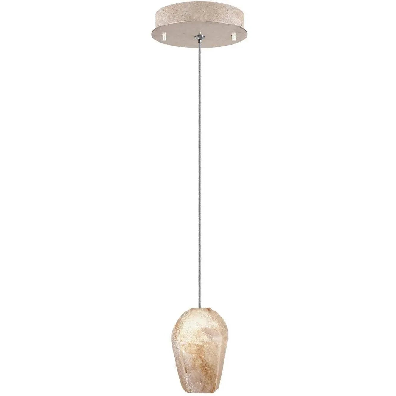Fine Art Handcrafted Lighting - Natural Inspirations 5-Inch One Light Drop Light - 852240-27LD | Montreal Lighting & Hardware