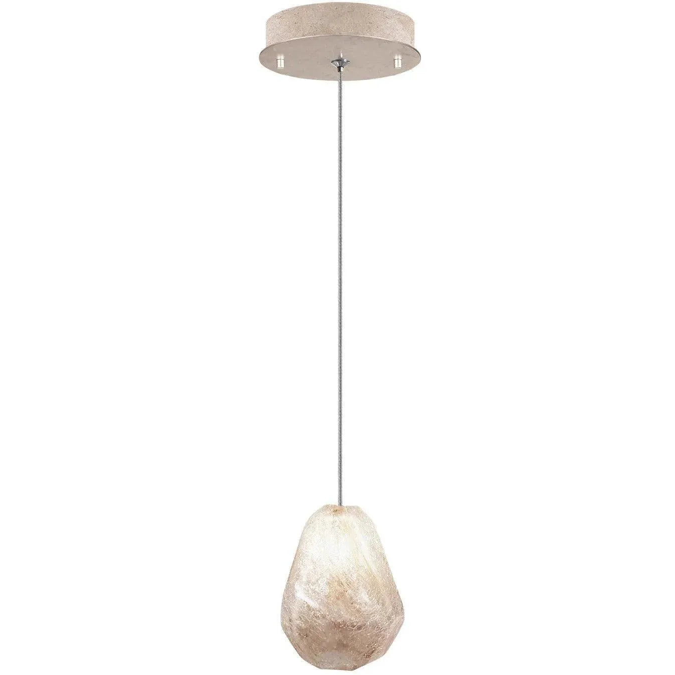 Fine Art Handcrafted Lighting - Natural Inspirations 5-Inch One Light Drop Light - 852240-29LD | Montreal Lighting & Hardware