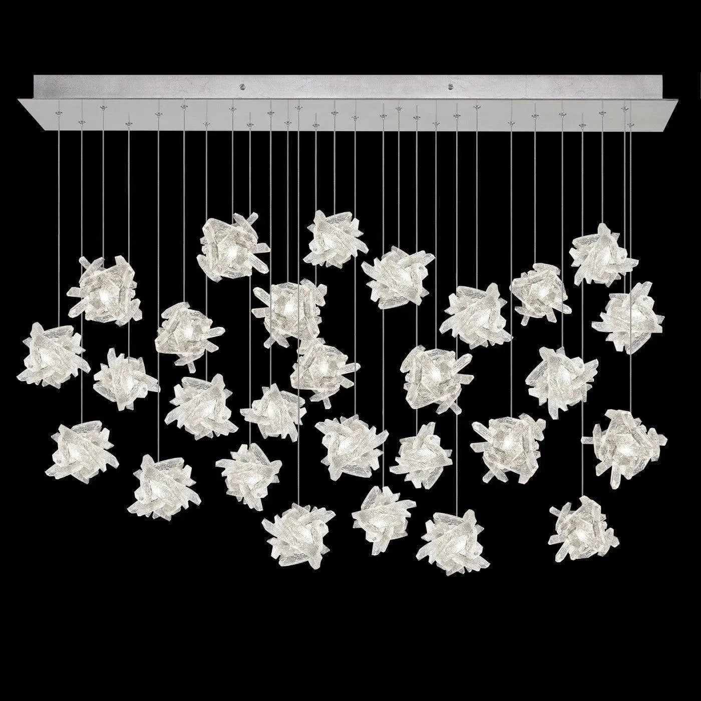 Fine Art Handcrafted Lighting - Natural Inspirations 54-Inch 28 Light Pendant - 853640-102LD | Montreal Lighting & Hardware
