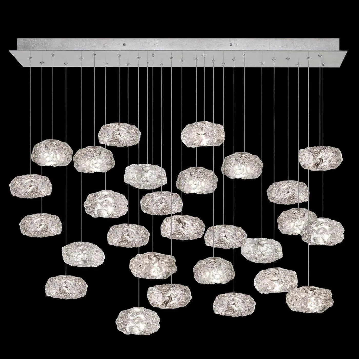 Fine Art Handcrafted Lighting - Natural Inspirations 54-Inch 28 Light Pendant - 853640-11LD | Montreal Lighting & Hardware
