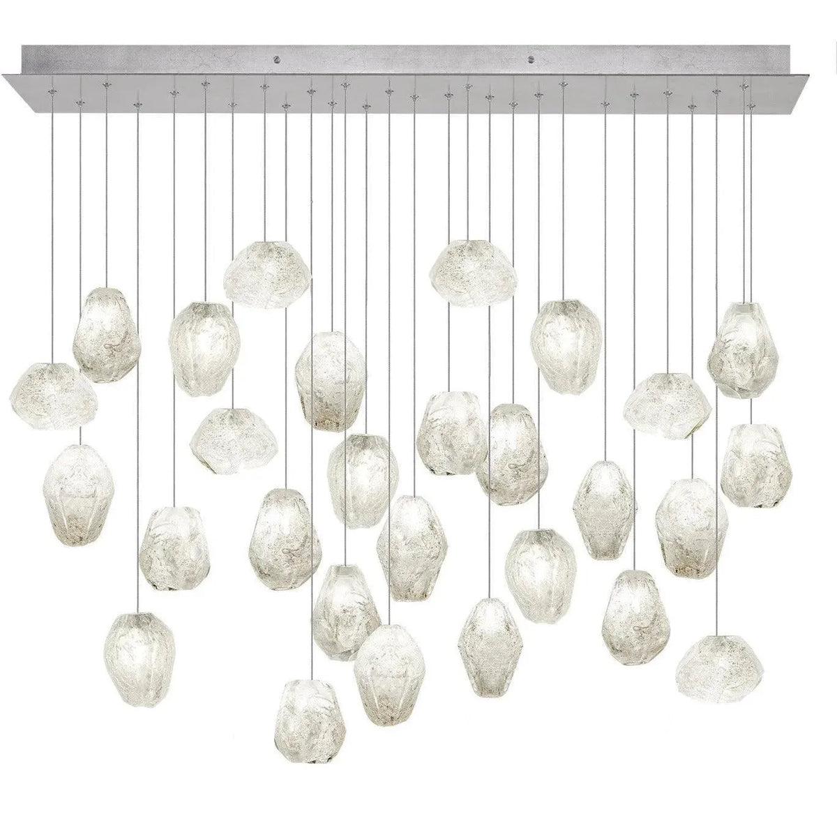 Fine Art Handcrafted Lighting - Natural Inspirations 54-Inch 28 Light Pendant - 853640-13LD | Montreal Lighting & Hardware