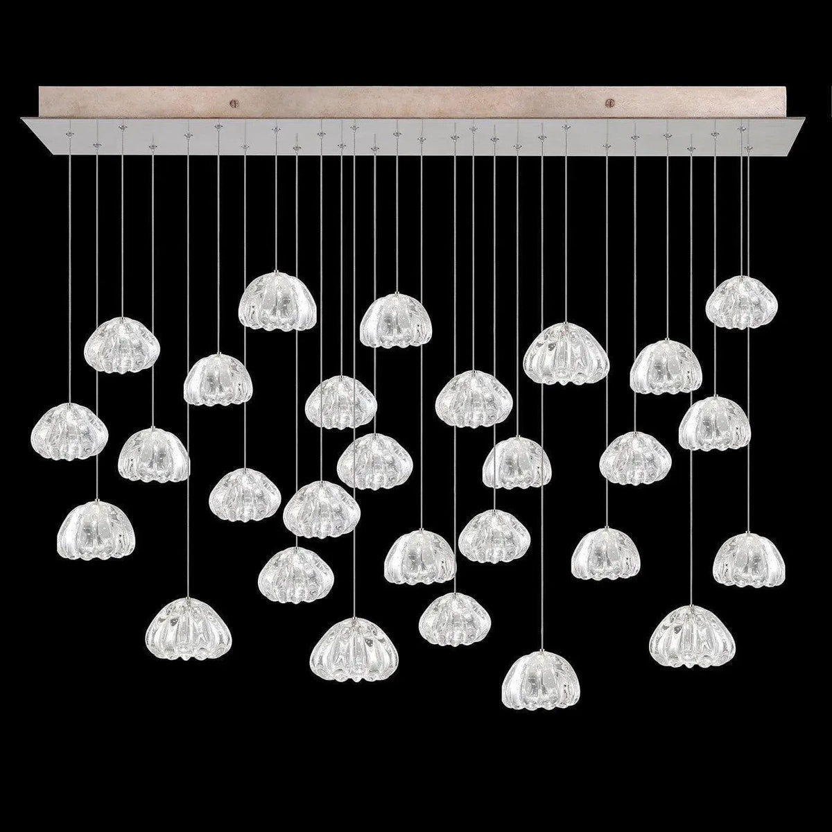 Fine Art Handcrafted Lighting - Natural Inspirations 54-Inch 28 Light Pendant - 853640-207LD | Montreal Lighting & Hardware