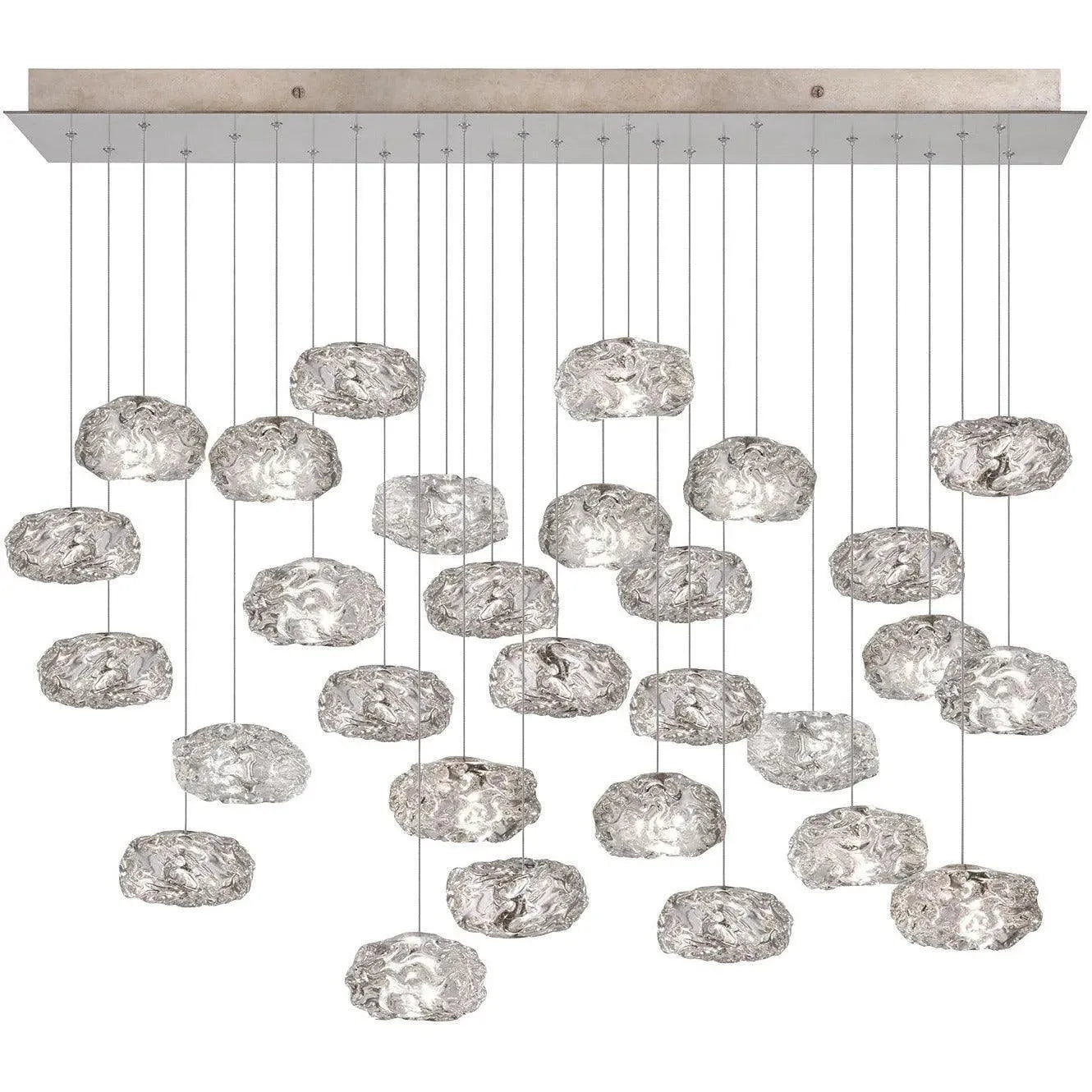 Fine Art Handcrafted Lighting - Natural Inspirations 54-Inch 28 Light Pendant - 853640-21LD | Montreal Lighting & Hardware