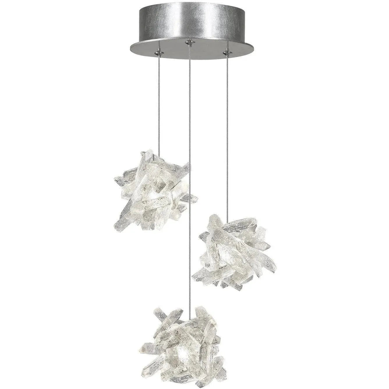 Fine Art Handcrafted Lighting - Natural Inspirations 9-Inch Three Light Pendant - 852340-102LD | Montreal Lighting & Hardware