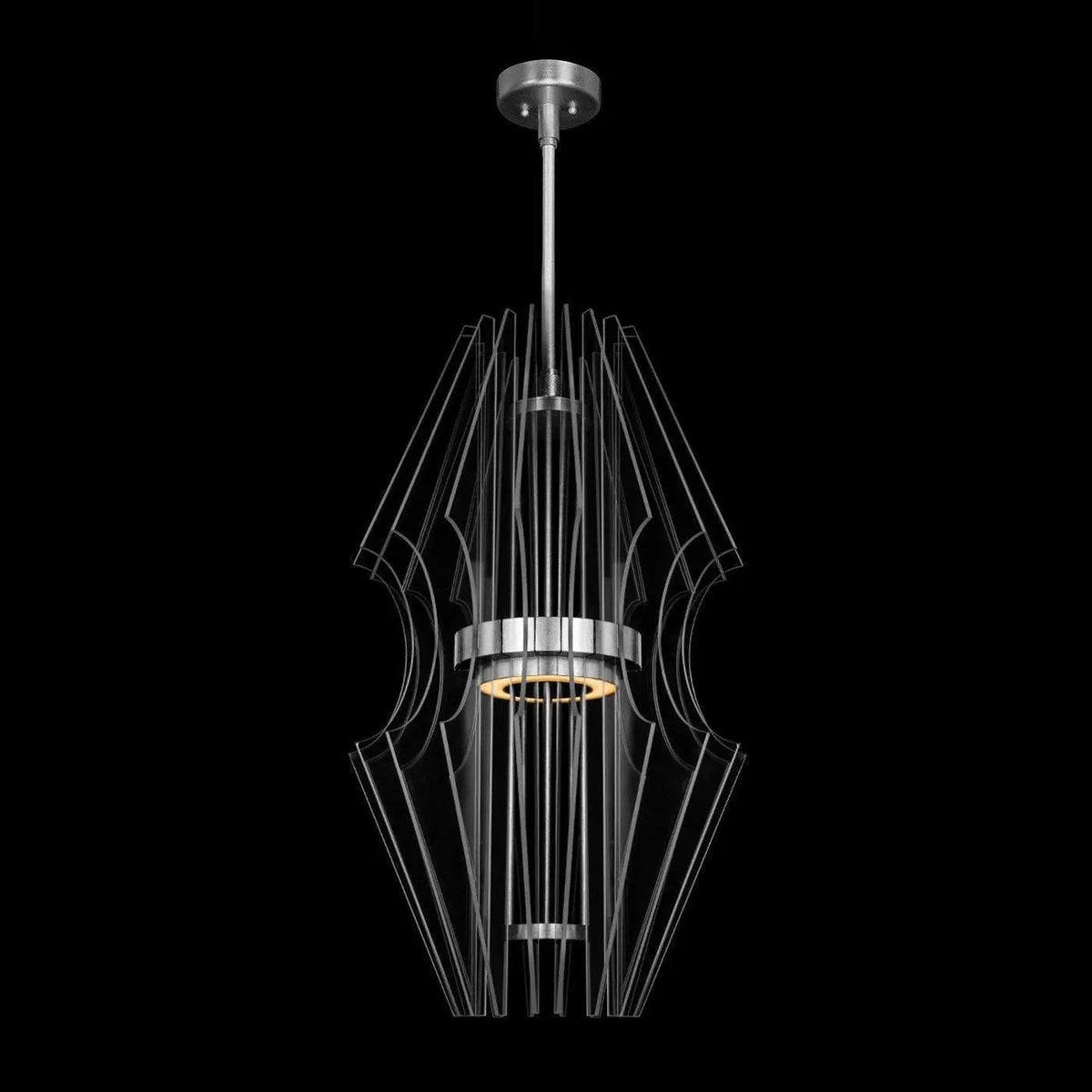 Fine Art Handcrafted Lighting - Newton 20-Inch Three Light Pendant - 917340-1ST | Montreal Lighting & Hardware