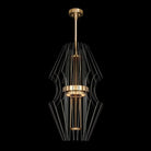 Fine Art Handcrafted Lighting - Newton 20-Inch Three Light Pendant - 917340-2ST | Montreal Lighting & Hardware