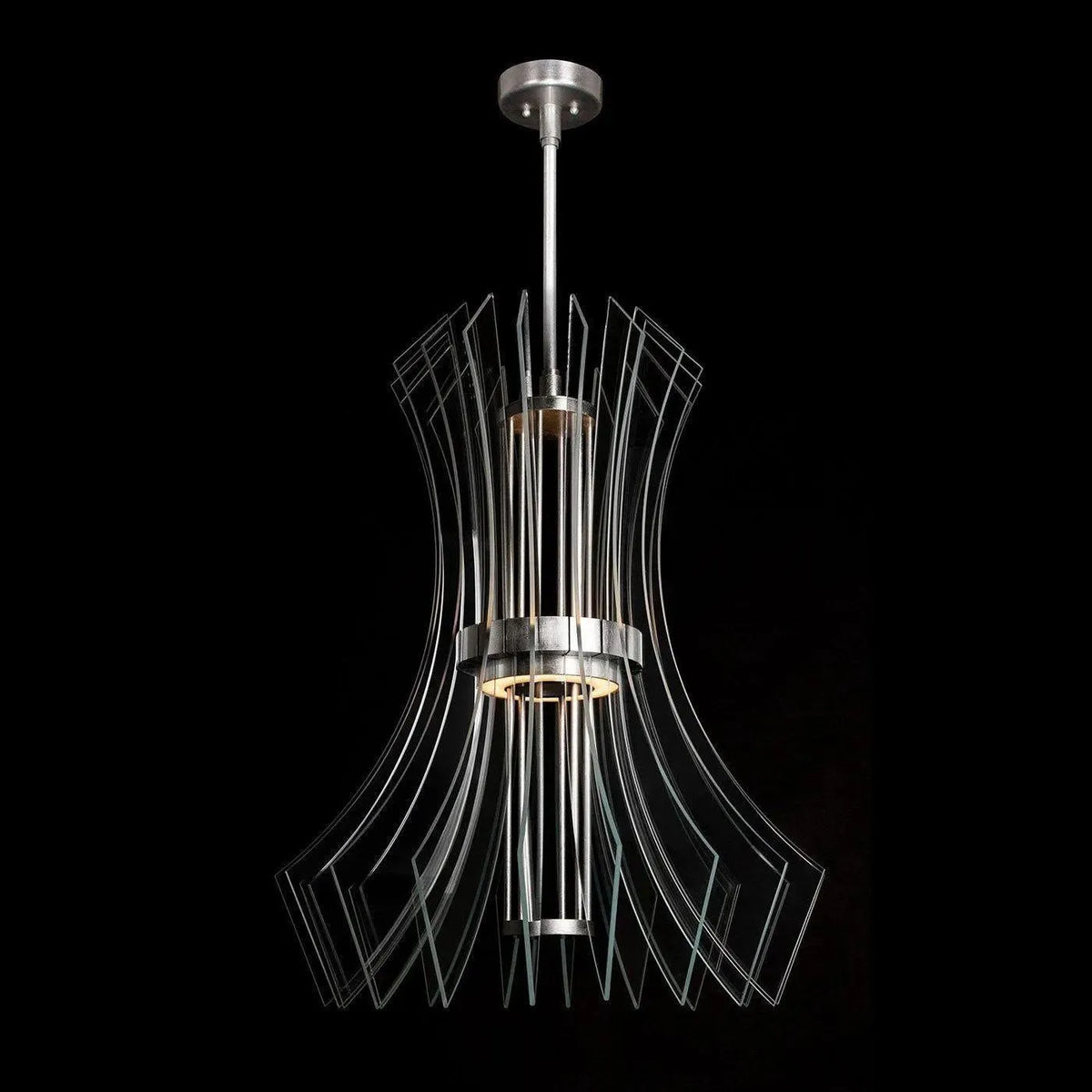 Fine Art Handcrafted Lighting - Newton 27-Inch Three Light Pendant - 916840-1ST | Montreal Lighting & Hardware