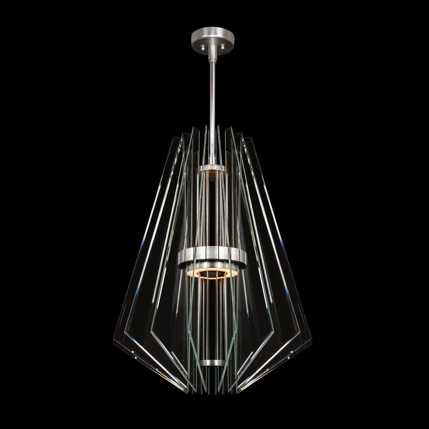 Fine Art Handcrafted Lighting - Newton 28-Inch Three Light Pendant - 917040-11ST | Montreal Lighting & Hardware