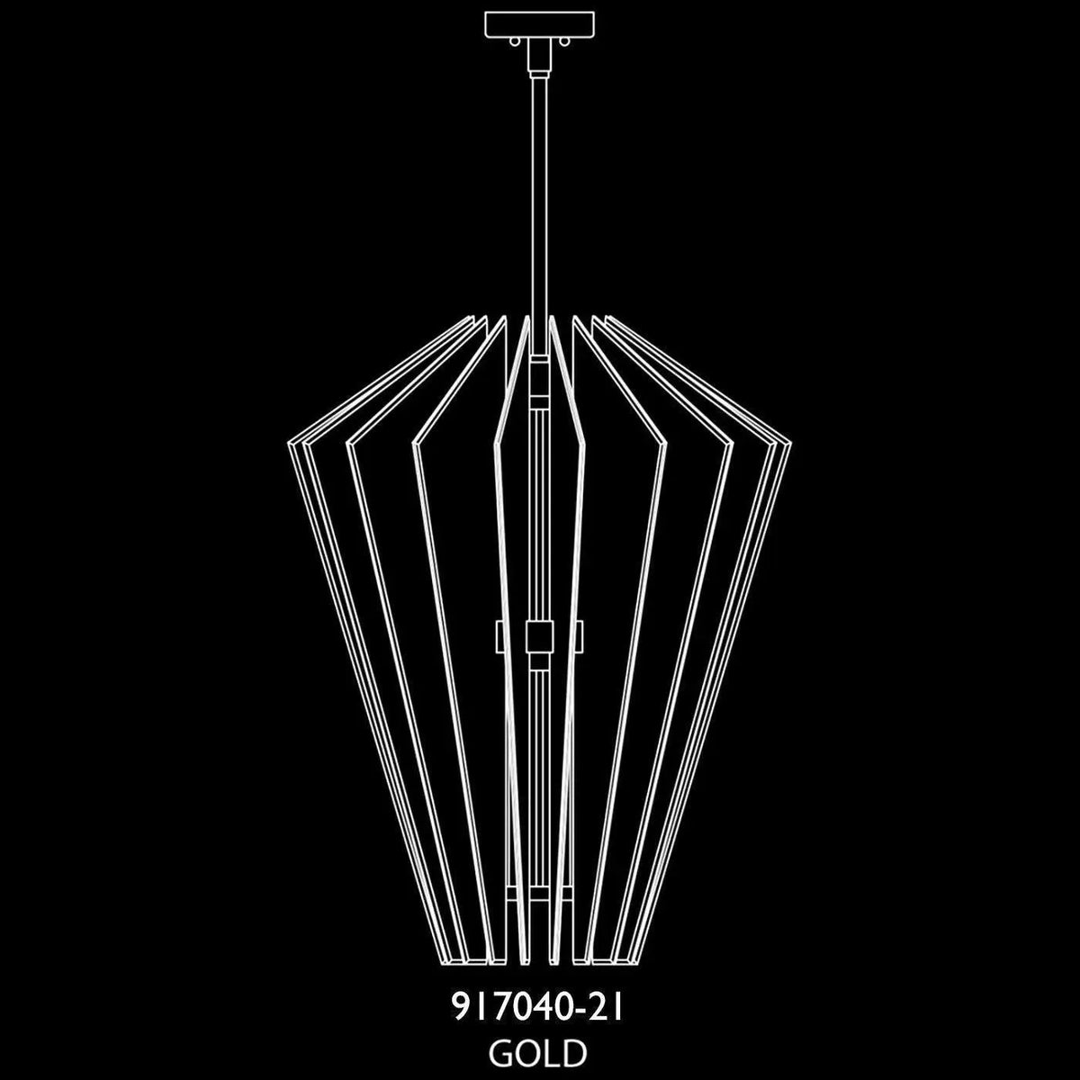 Fine Art Handcrafted Lighting - Newton 28-Inch Three Light Pendant - 917040-21ST | Montreal Lighting & Hardware