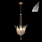 Fine Art Handcrafted Lighting - Plume 17-Inch Four Light Pendant - 893940-21ST | Montreal Lighting & Hardware