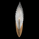 Fine Art Handcrafted Lighting - Plume 21-Inch One Light Wall Sconce - 894550-11ST | Montreal Lighting & Hardware