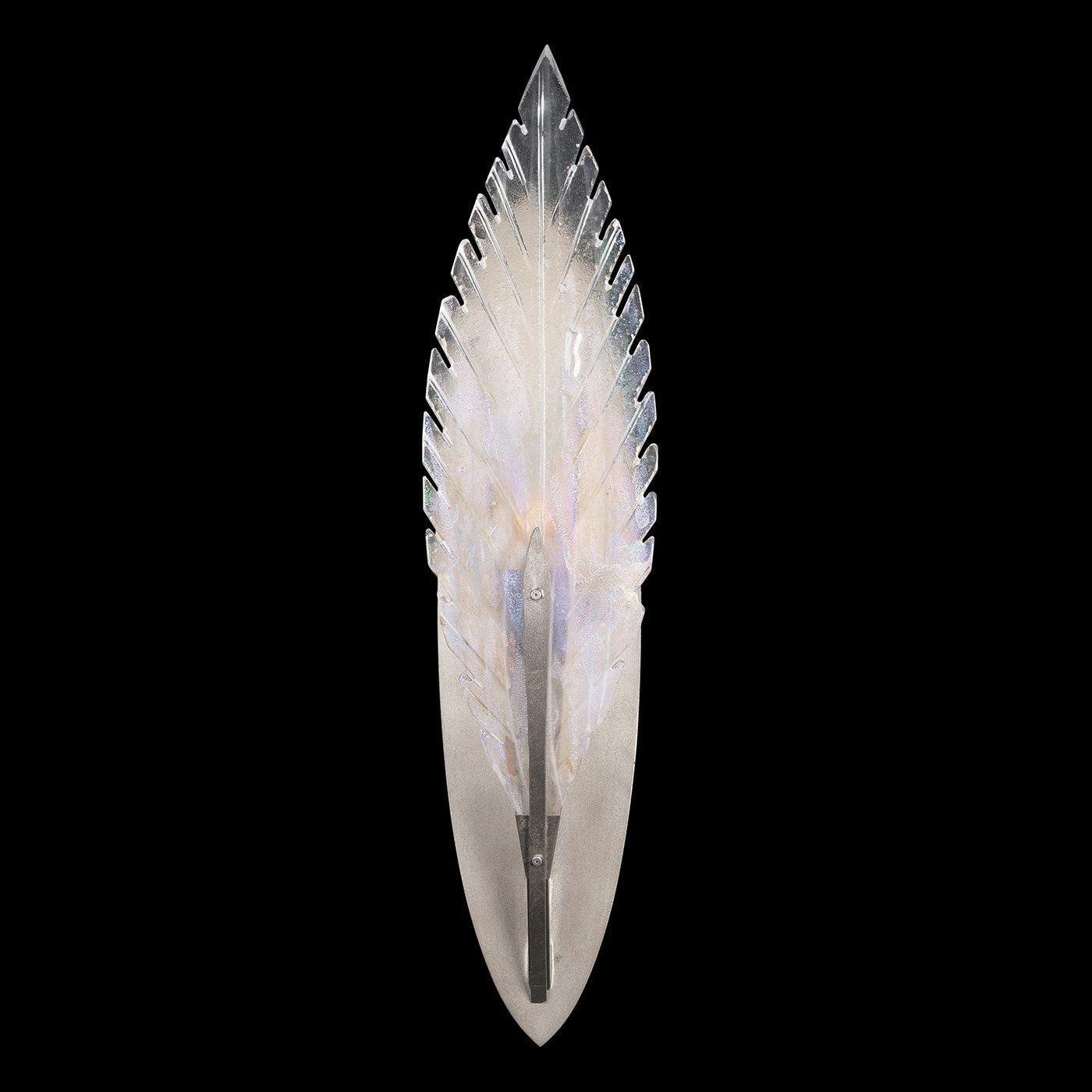 Fine Art Handcrafted Lighting - Plume 21-Inch One Light Wall Sconce - 894550-1ST | Montreal Lighting & Hardware