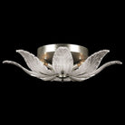 Fine Art Handcrafted Lighting - Plume 28-Inch Four Light Flush Mount - 894140-11ST | Montreal Lighting & Hardware
