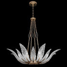 Fine Art Handcrafted Lighting - Plume 39-Inch Eight Light Pendant - 894040-21ST | Montreal Lighting & Hardware