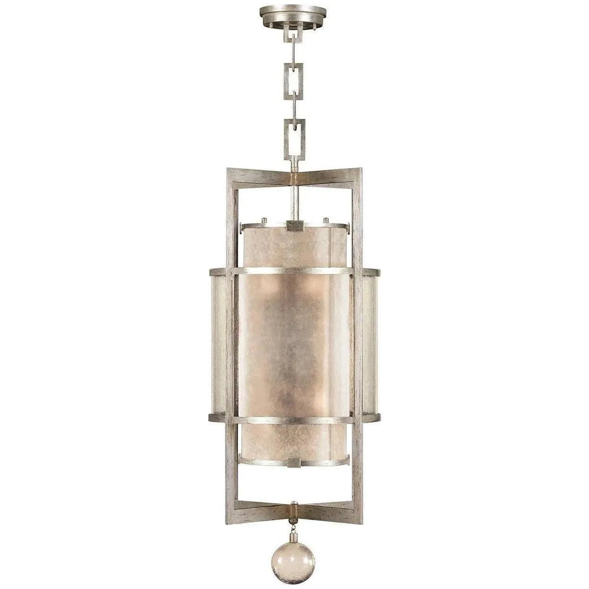 Fine Art Handcrafted Lighting - Singapore Moderne 18-Inch Six Light Lantern - 591240-2ST | Montreal Lighting & Hardware