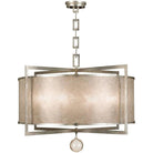 Fine Art Handcrafted Lighting - Singapore Moderne 40-Inch Eight Light Pendant - 591540-2ST | Montreal Lighting & Hardware