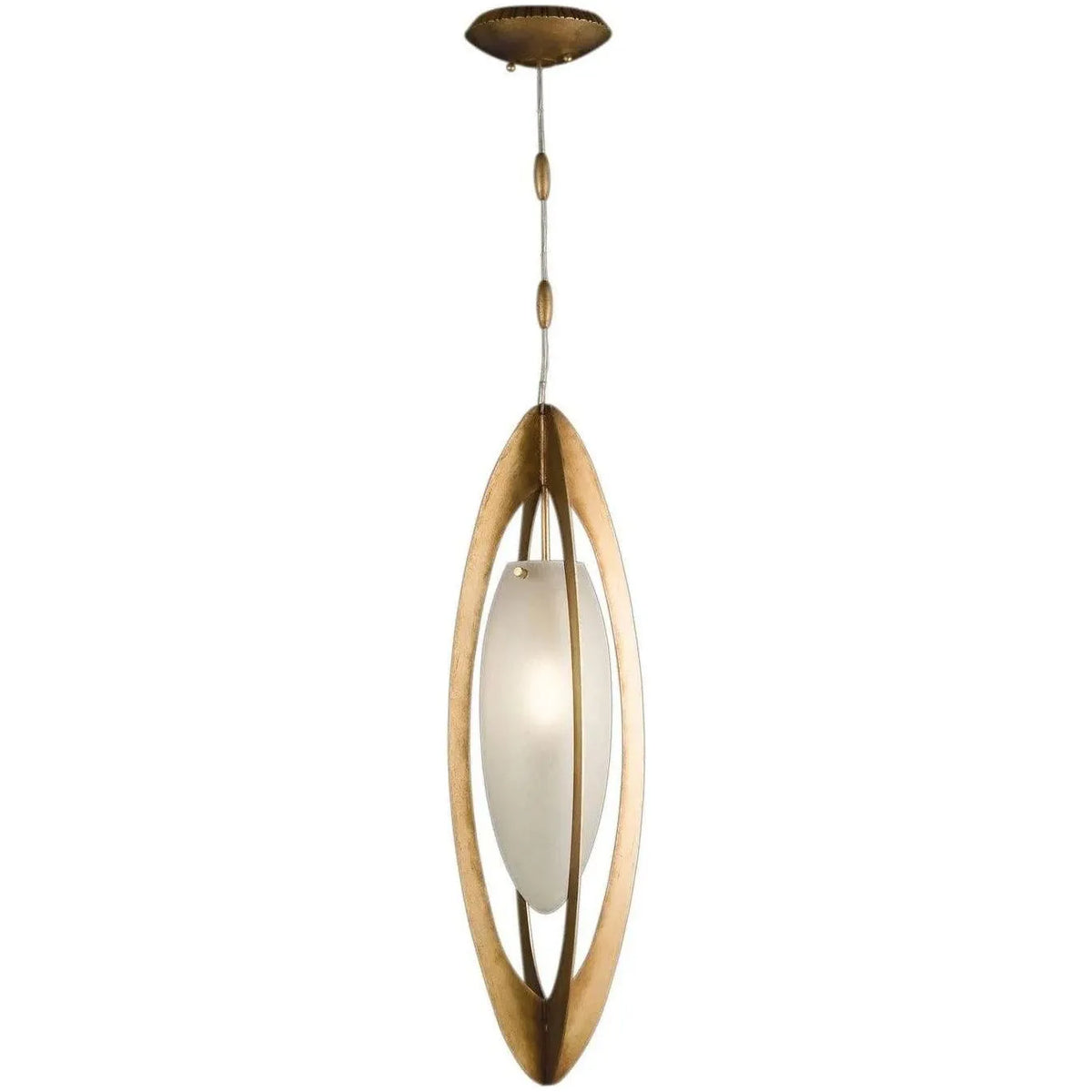 Fine Art Handcrafted Lighting - Staccato 10-Inch One Light Pendant - 787240-2ST | Montreal Lighting & Hardware