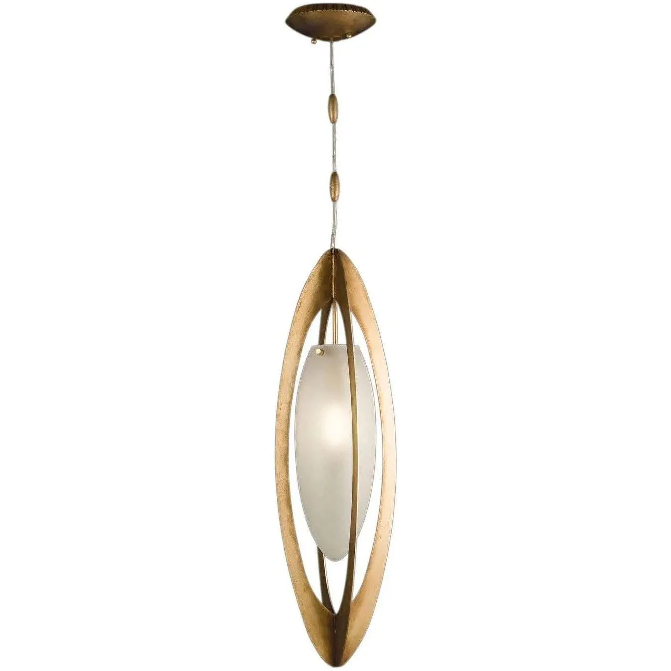 Fine Art Handcrafted Lighting - Staccato 10-Inch One Light Pendant - 787240-2ST | Montreal Lighting & Hardware