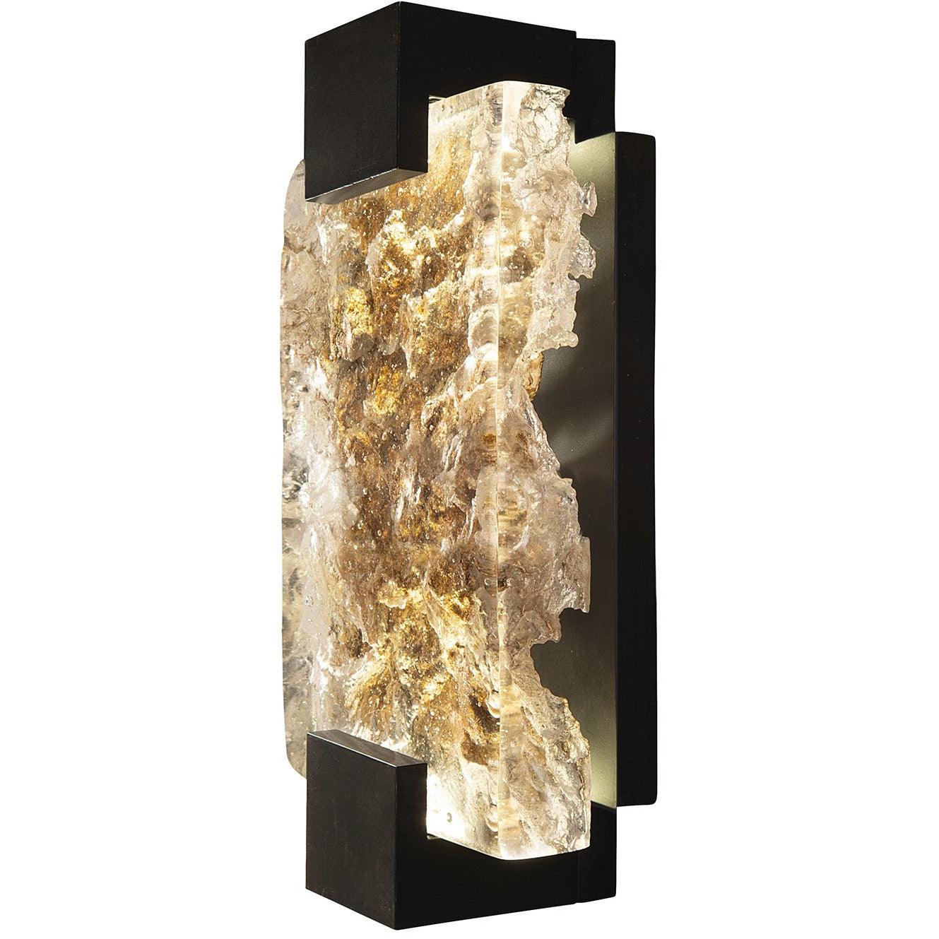 Fine Art Handcrafted Lighting - Terra 11-Inch LED Wall Sconce - 896550-12ST | Montreal Lighting & Hardware