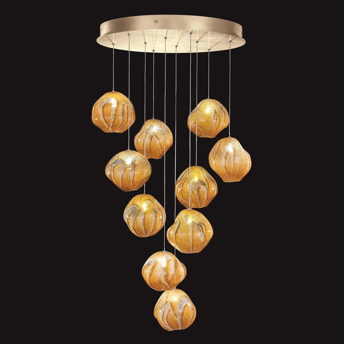 Fine Art Handcrafted Lighting - Vesta 22-Inch LED Pendant - 869040-22LD | Montreal Lighting & Hardware