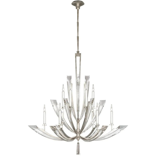 Vol de Cristal 54-Inch 12 Light Chandelier