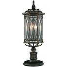 Fine Art Handcrafted Lighting - Warwickshire 32-Inch Three Light Outdoor Pier/Post Mount - 611283ST | Montreal Lighting & Hardware