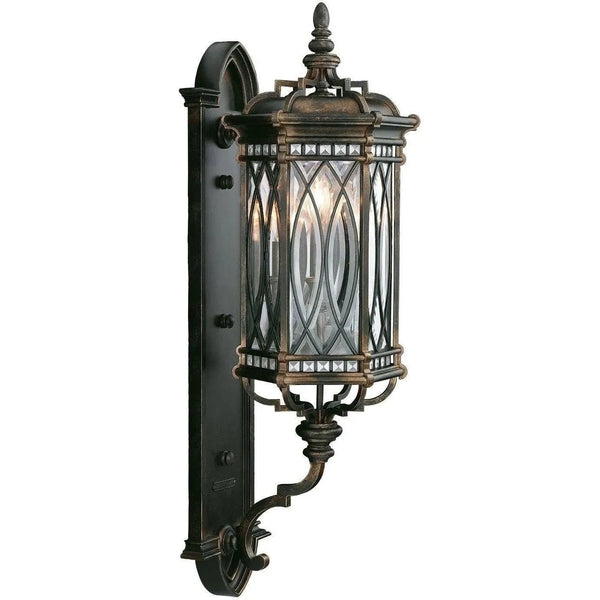 Warwickshire 33-Inch Three Light Outdoor Wall Mount