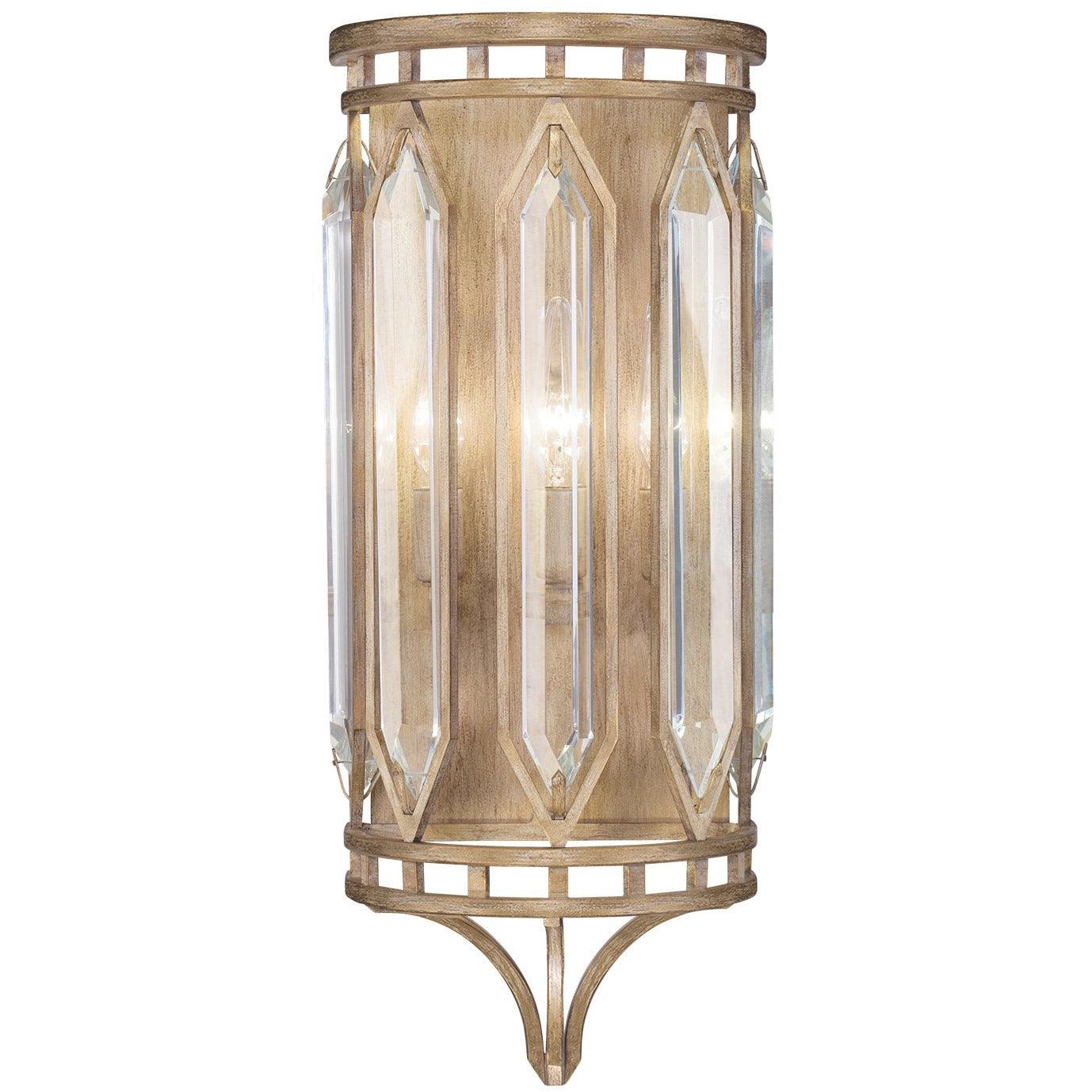 Fine Art Handcrafted Lighting - Westminster 22-Inch Three Light Wall Sconce - 884850-2ST | Montreal Lighting & Hardware