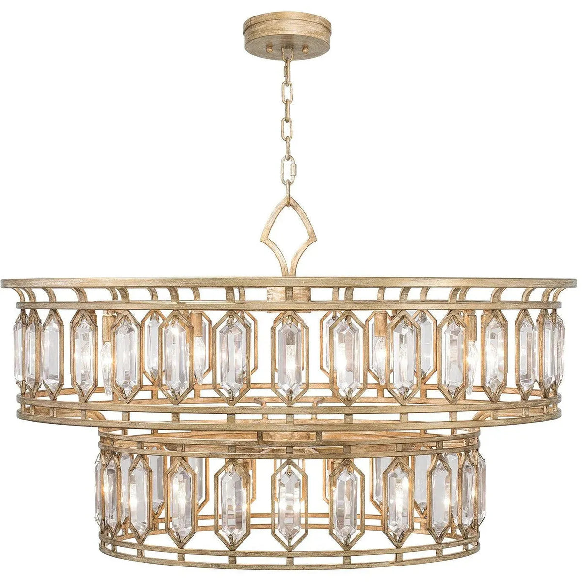Fine Art Handcrafted Lighting - Westminster 42-Inch 20 Light Pendant - 890140-2ST | Montreal Lighting & Hardware