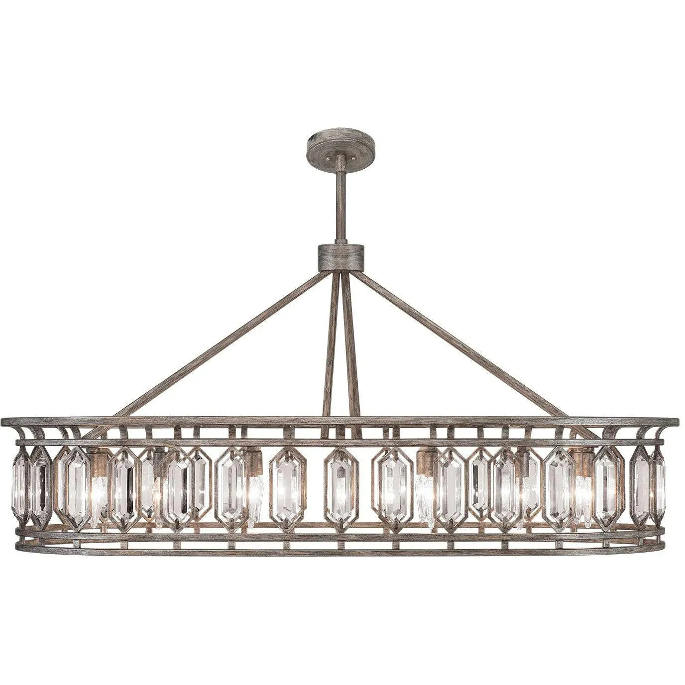Fine Art Handcrafted Lighting - Westminster 52-Inch 14 Light Pendant - 889940-1ST | Montreal Lighting & Hardware