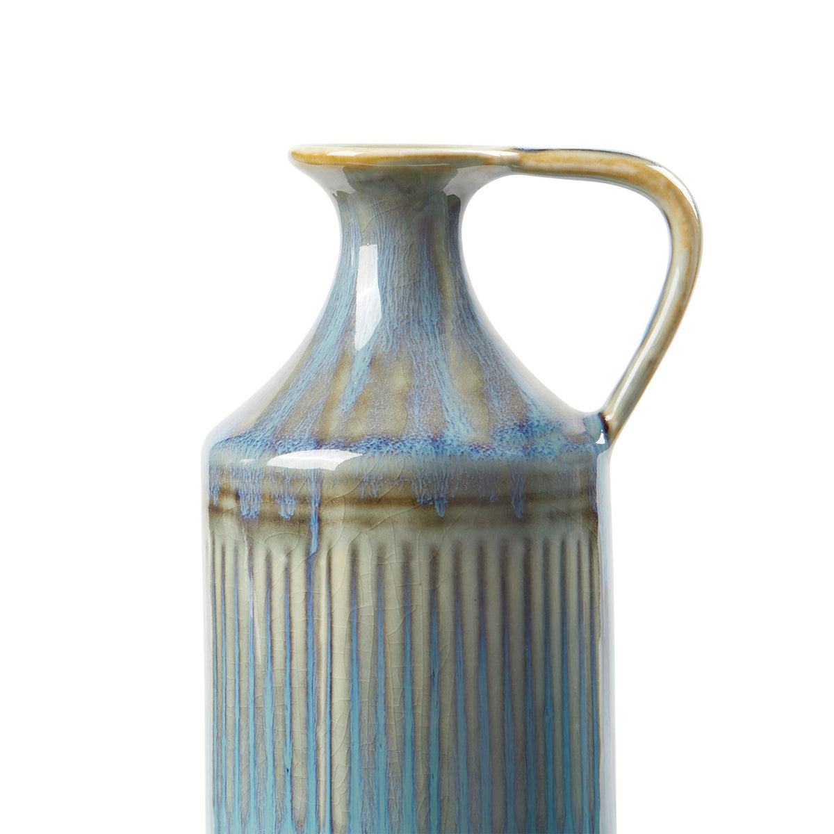 Lot de 3 vases à flacon