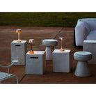 Flos - Bon Jour Unplugged Lampe de table - Chrome | Montreal Luminaire & Quincaillerie
