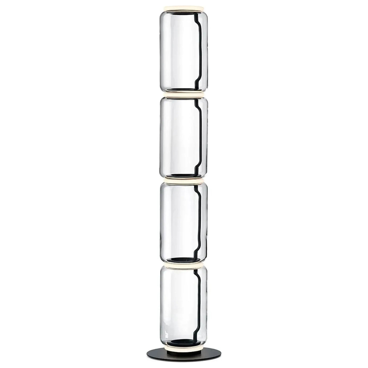 Flos - Noctambule Low Cylinder Floor Lamp - F0291000 | Montreal Lighting & Hardware