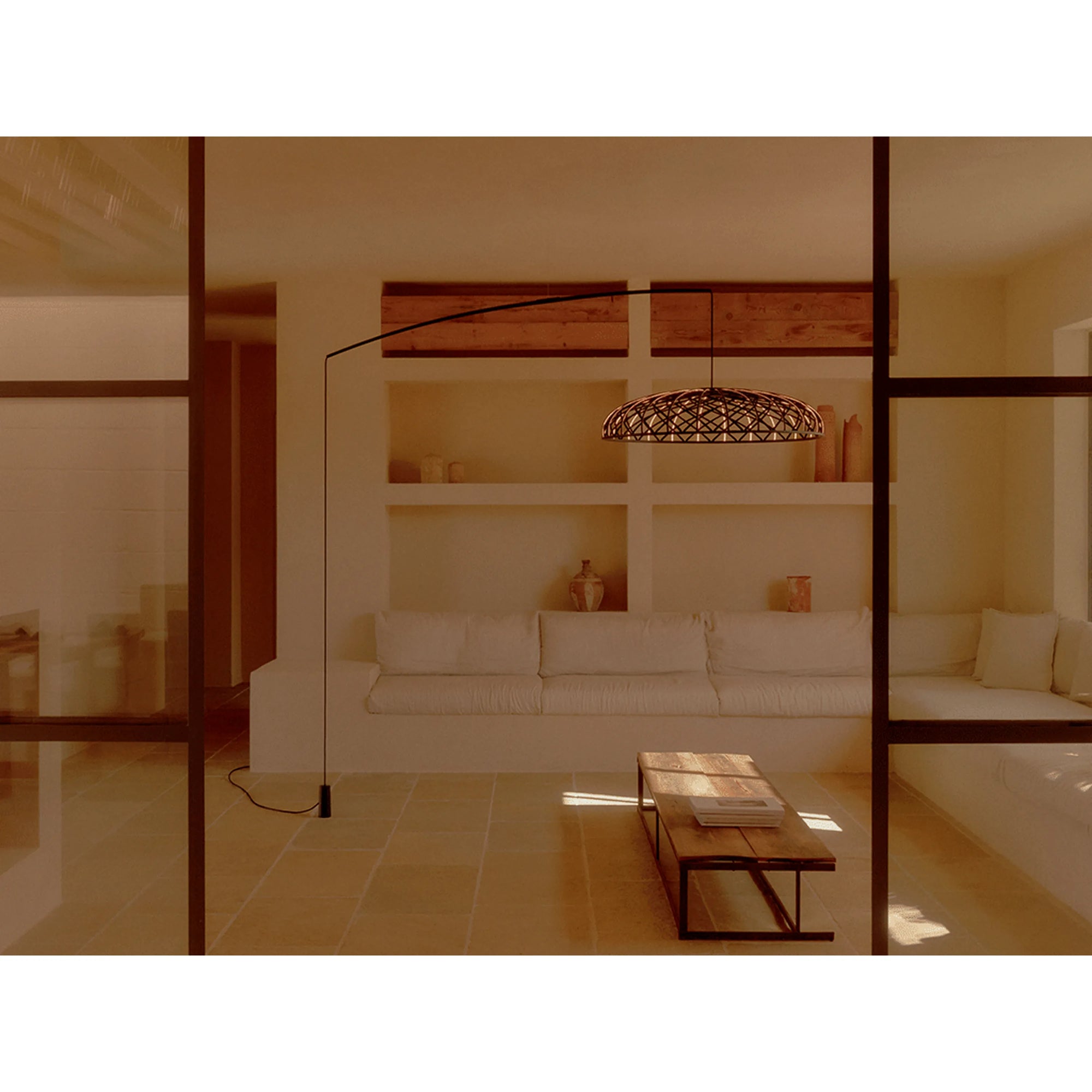 Flos - Skynest Motion Floor Lamp - F6394031 | Montreal Lighting & Hardware