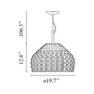 Flos - Tatou S Pendant Light - FU776648 | Montreal Lighting & Hardware