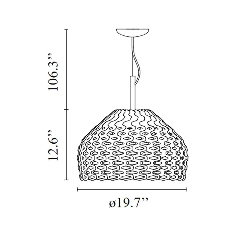 Flos - Tatou S Pendant Light - FU776648 | Montreal Lighting & Hardware