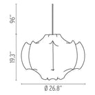 Flos - Viscontea Pendant Light - FU800109 | Montreal Lighting & Hardware