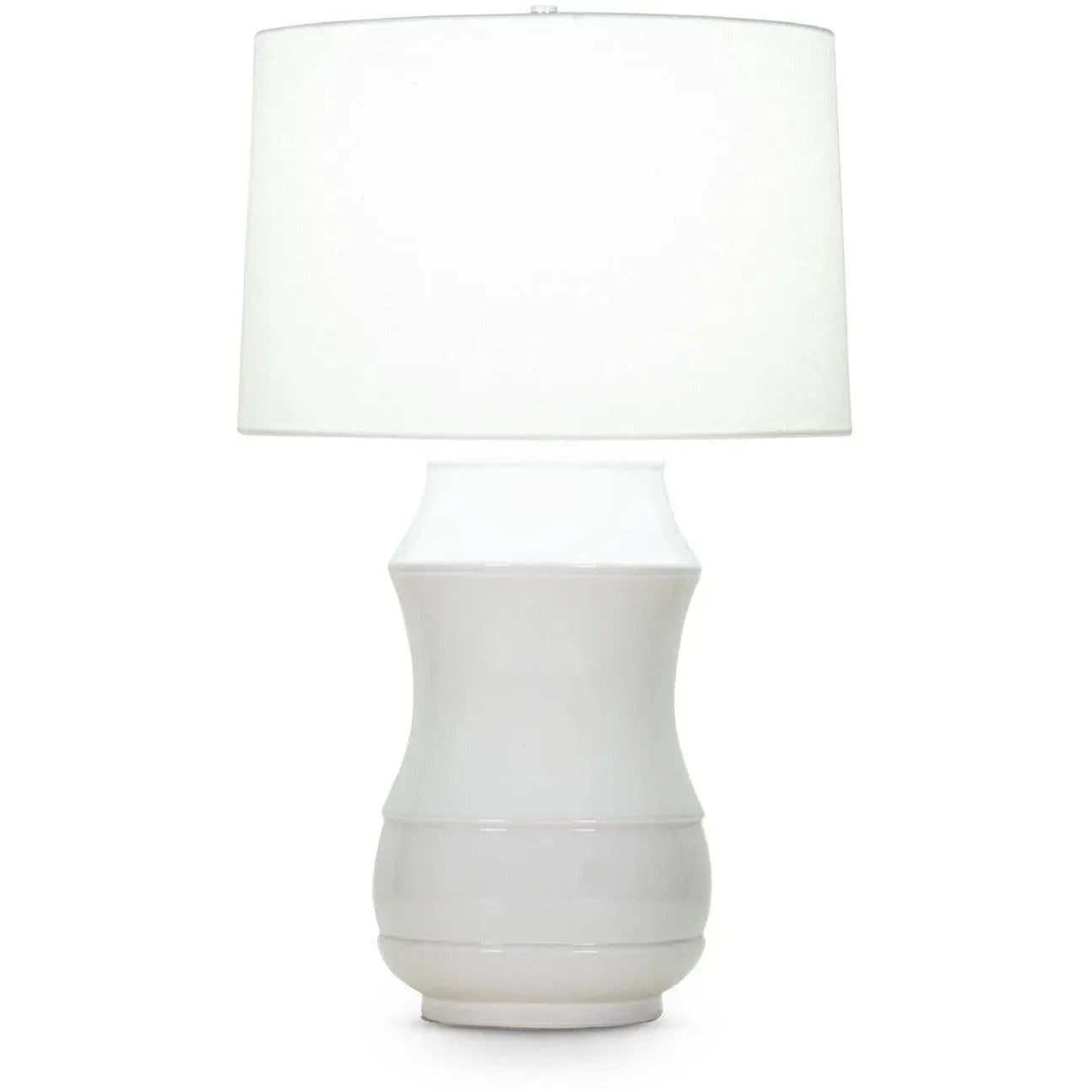 Flow Decor-4073-OWL-Table Lamps-Adderley-Off-White