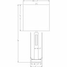 Flow Decor - Atticus Table Lamp - 4004 | Montreal Lighting & Hardware