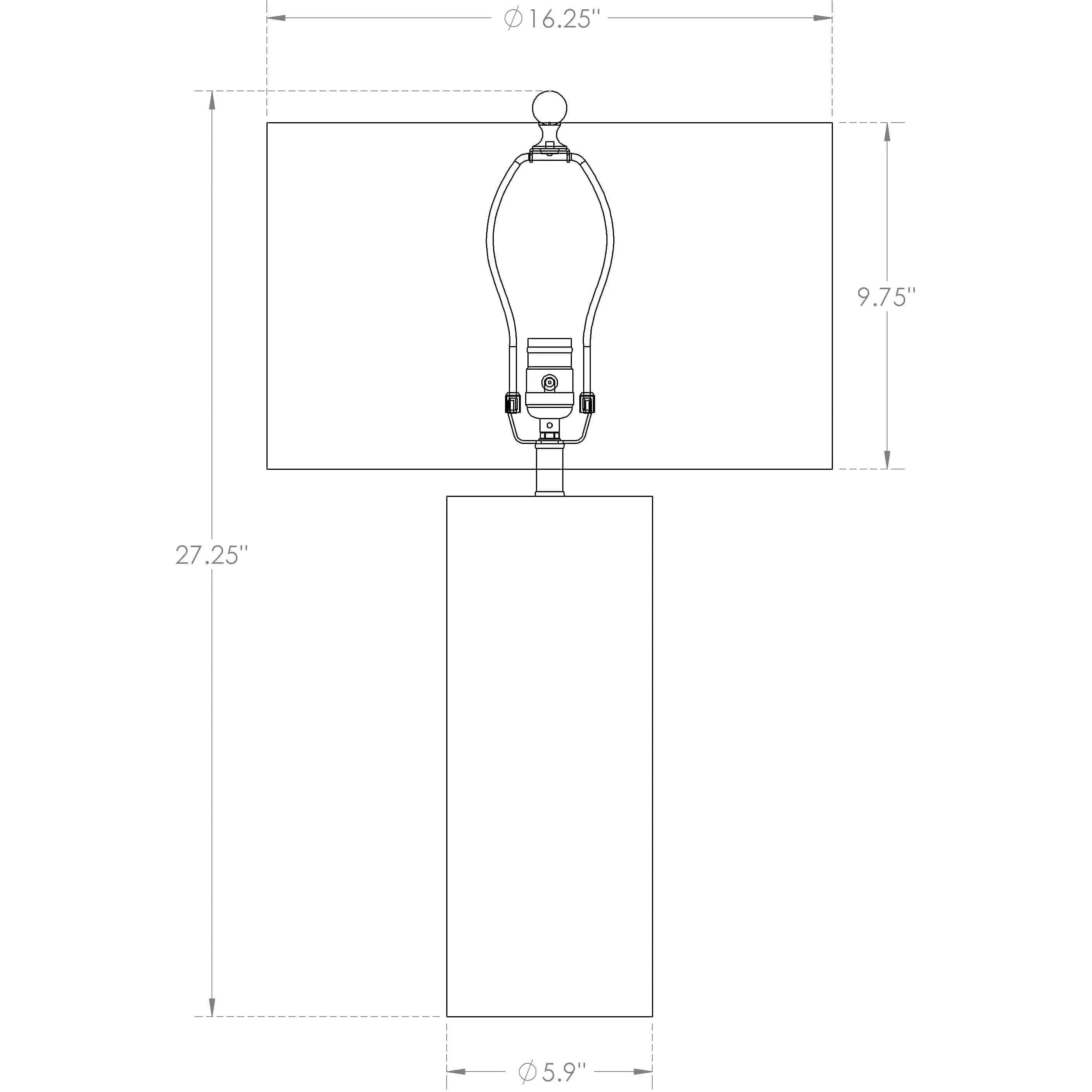 Flow Decor - Barrett Table Lamp - 3850 | Montreal Lighting & Hardware
