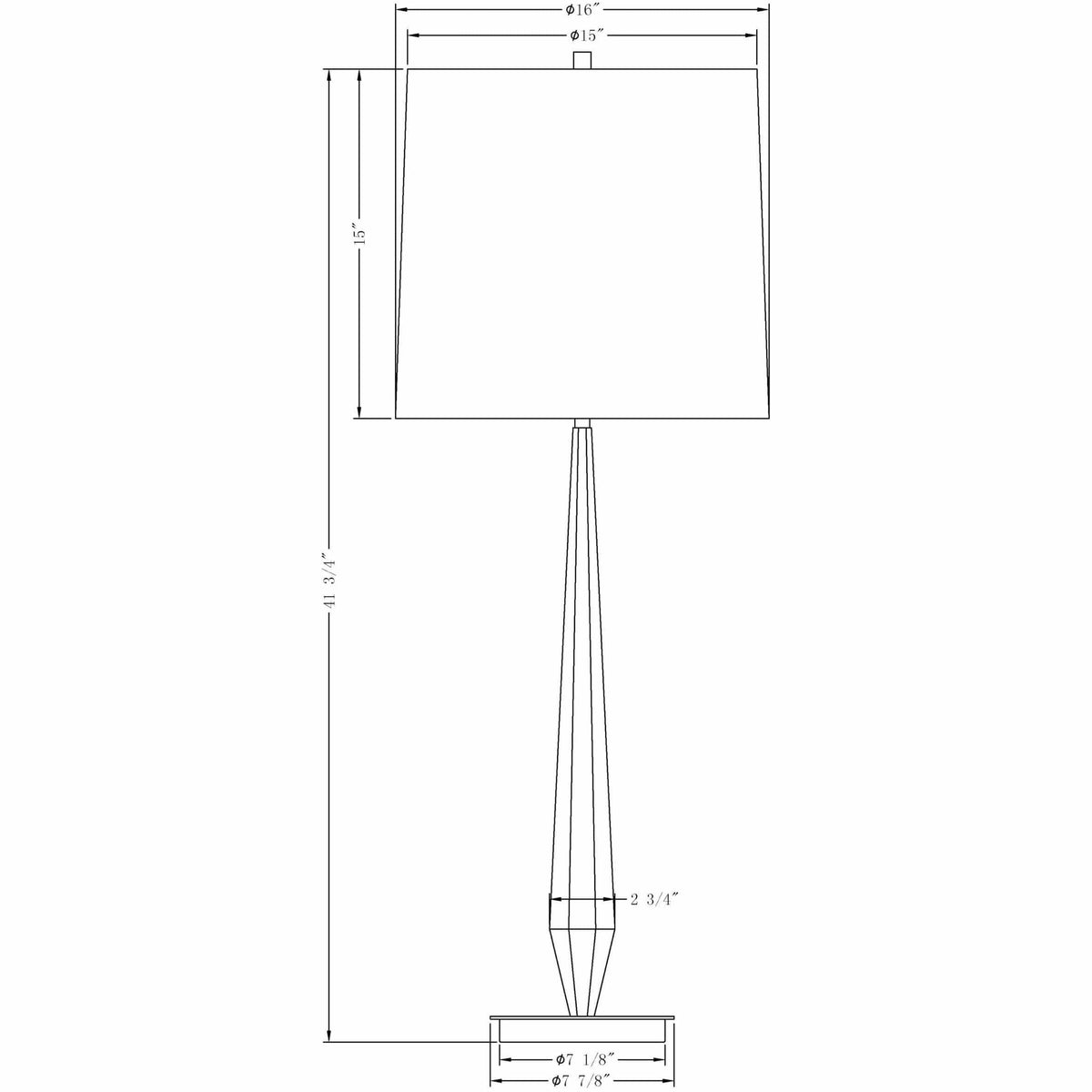 Flow Decor - Caden Table Lamp - 4091 | Montreal Lighting & Hardware