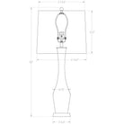 Flow Decor - Carnation Table Lamp - 3721 | Montreal Lighting & Hardware
