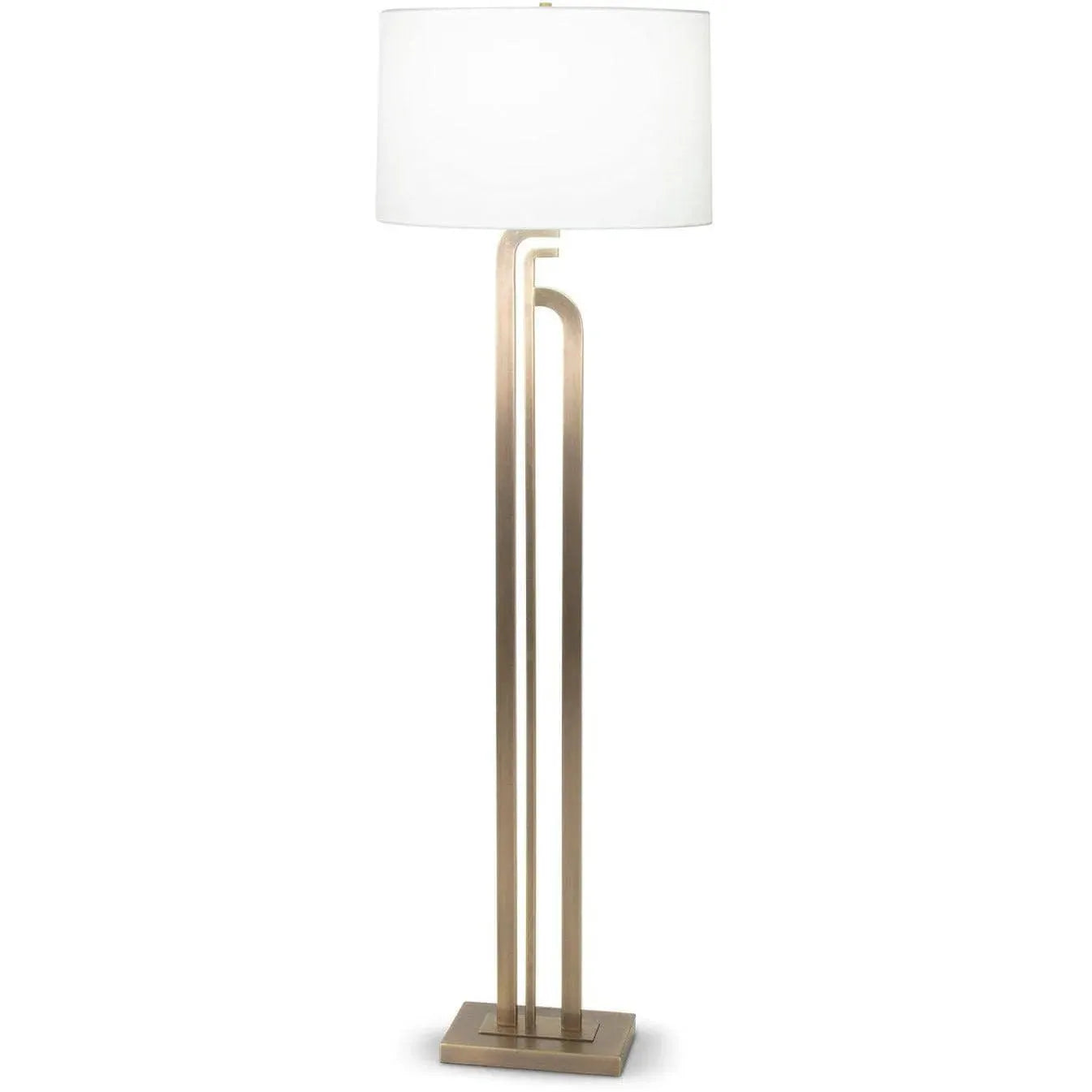 Flow Decor-4088-OWL-Table Lamps-Caspian-Brass