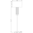 Flow Decor - Deanna Floor Lamp - 4486 | Montreal Lighting & Hardware