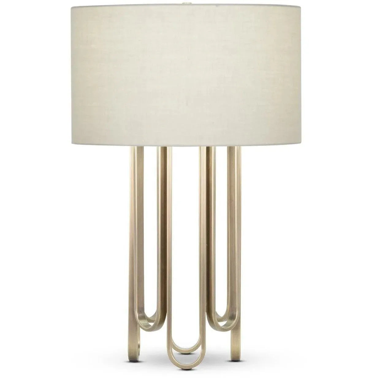 Flow Decor-4485-BGC-Table Lamps-Deanna-Brass
