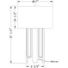 Flow Decor - Deanna Table Lamp - 4485 | Montreal Lighting & Hardware